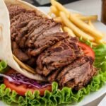 شاورما اللحم الشهية