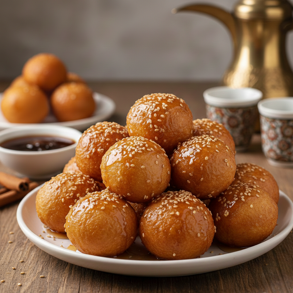 You are currently viewing لقيمات مقرمشة – أسرار “القشرة” الذهبية والعجينة الهشة 2026.