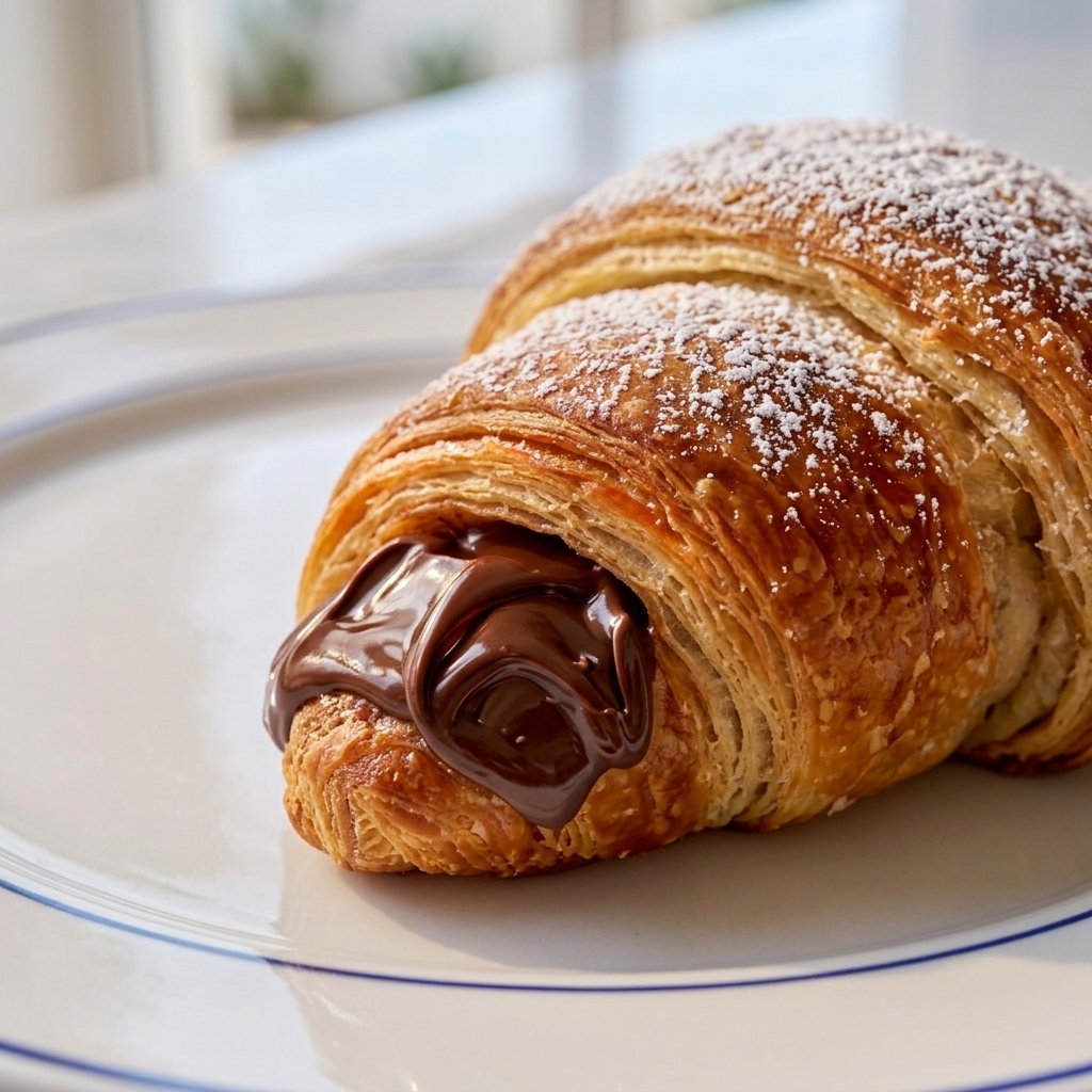 Read more about the article طريقة عمل كرواسون الشوكولاتة الفرنسي (Pain au Chocolat) لعام 2026