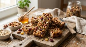 Read more about the article ألواح الجرانولا بالشوفان والمكسرات (Granola Bars) لعام 2026