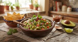 Read more about the article طريقة عمل صلصة الجواكامولي المكسيكية الأصلية (Guacamole) لعام 2026