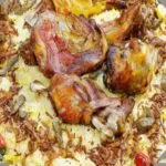 طريقة مندي باللحم سهلة بمكونات بسيطة في فرن الغاز بالبيت