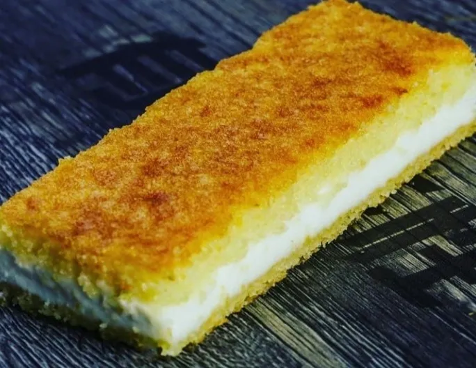 عمل البسبوسة بالجبنة