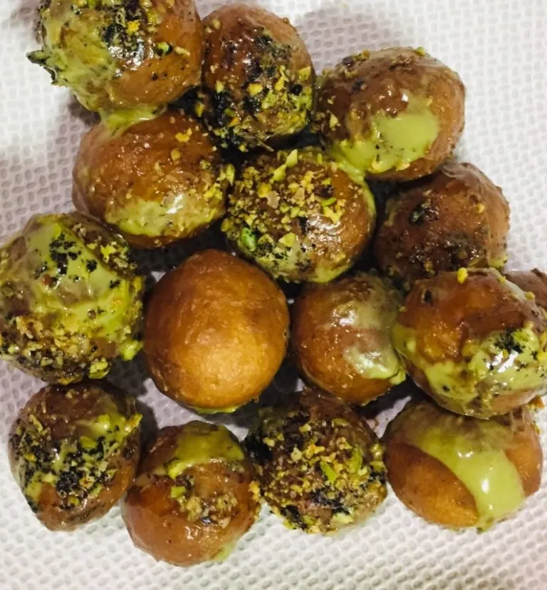 عجينة لقمة القاضي المقرمشة