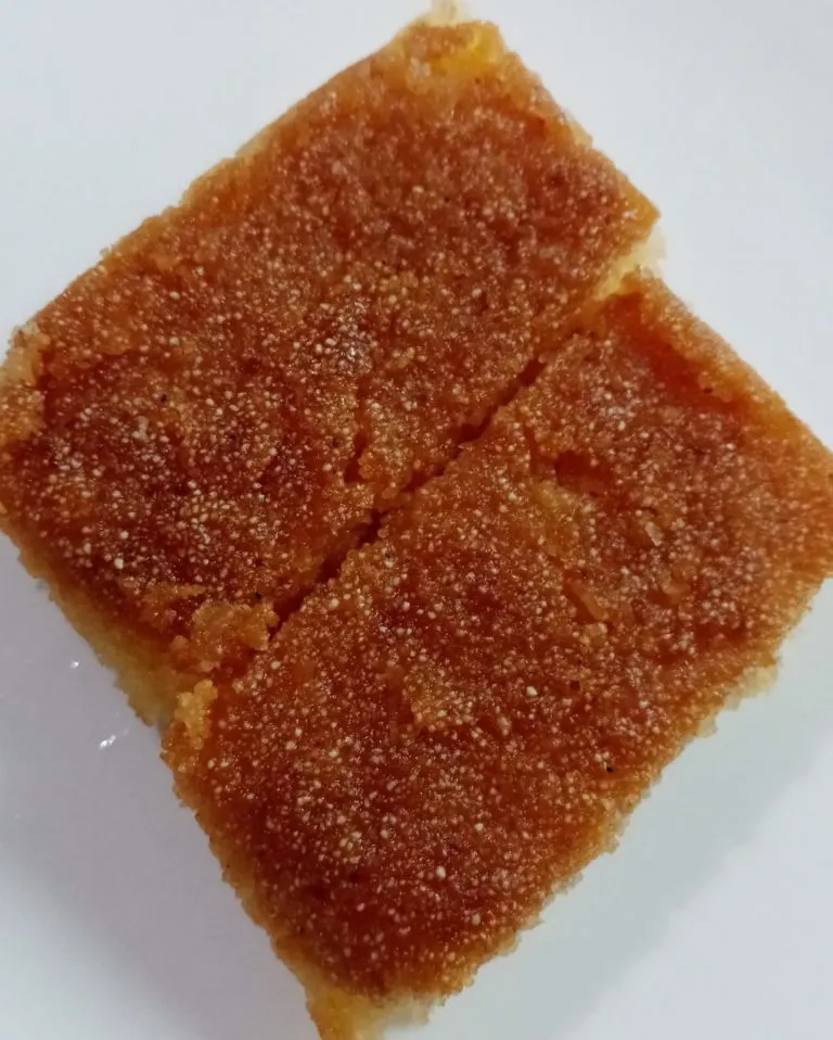 طريقة البسبوسة بدون بيض