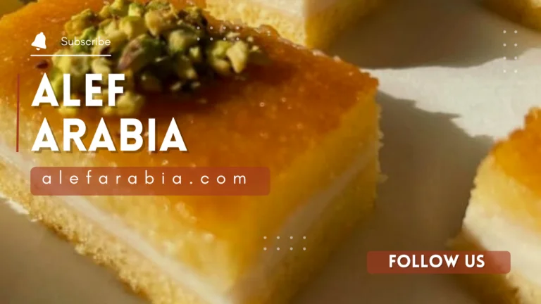 بسبوسة منزلية بالقشطة