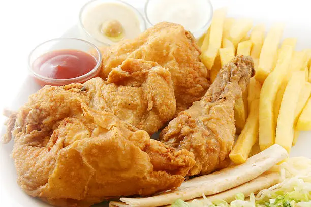 بروستد دجاج بنكهة المطاعم