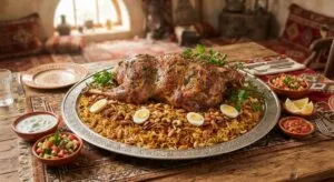 Read more about the article طريقة عمل خروف مشوي كامل (على الطريقة التقليدية الفاخرة) لعام 2026